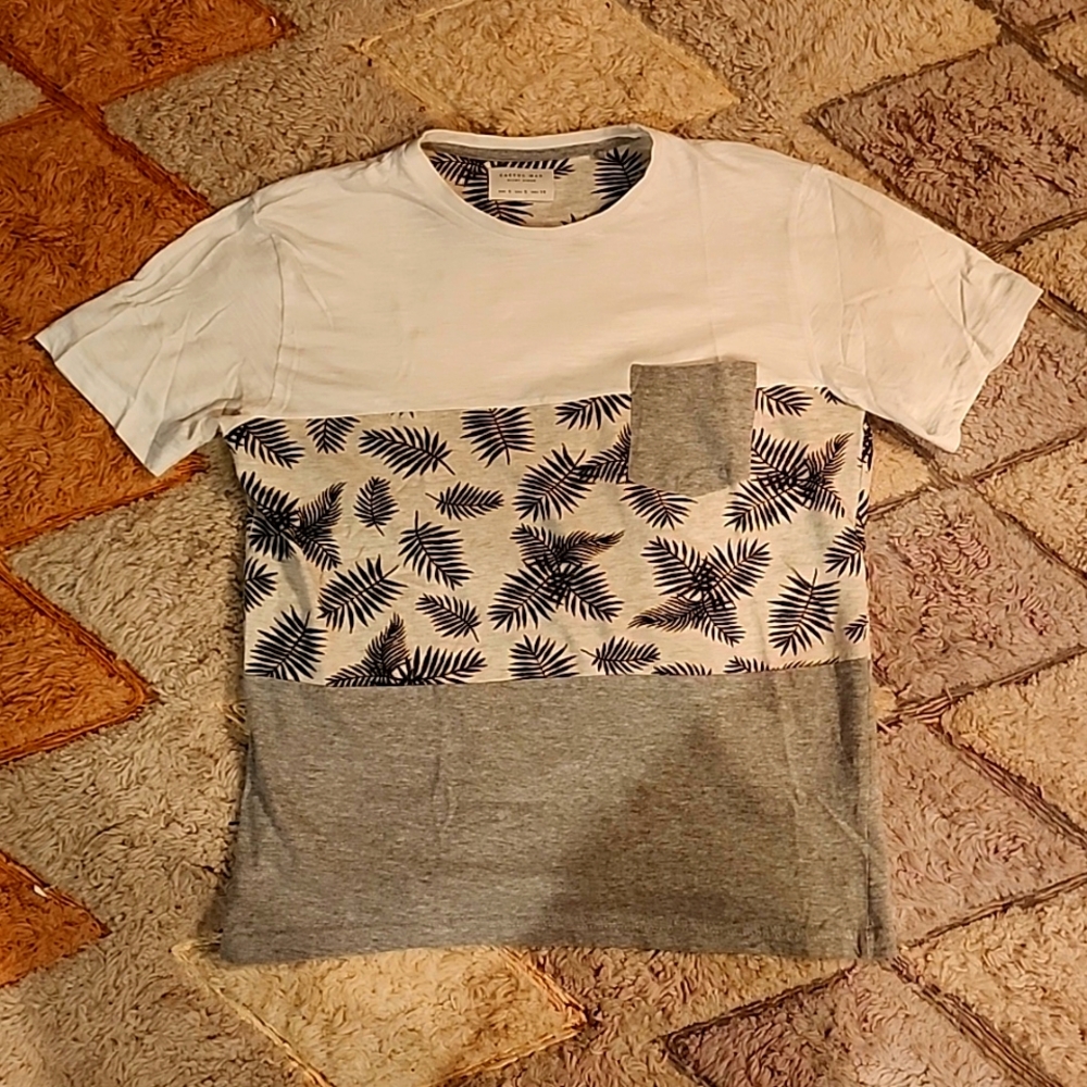 Cactus Man Ricky Singh floral block shirt